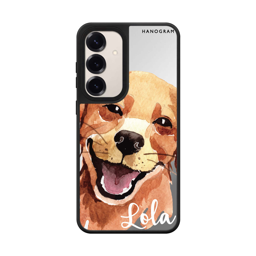 Golden Retriever 鏡面手機殼