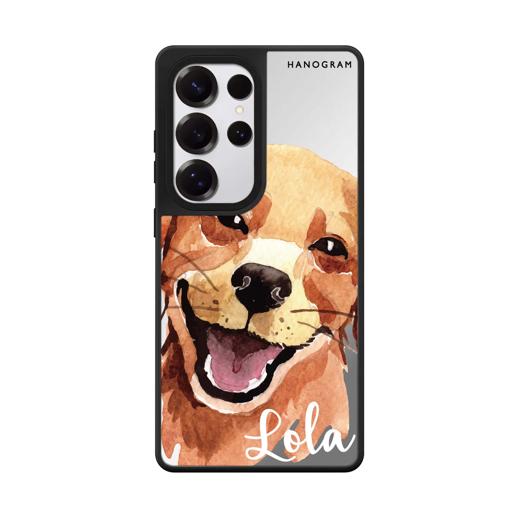 Golden Retriever 鏡面手機殼