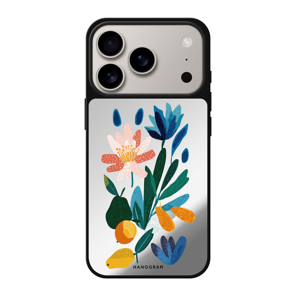 Bloom & Citrus 花卉 iPhone 17 Pro Max 鏡面手機殼主圖