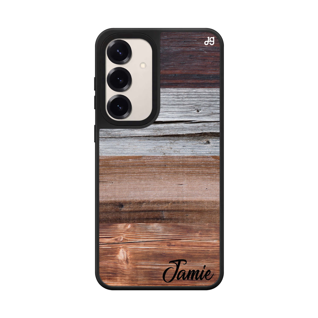 Wood Grain Varigegated 鏡面手機殼