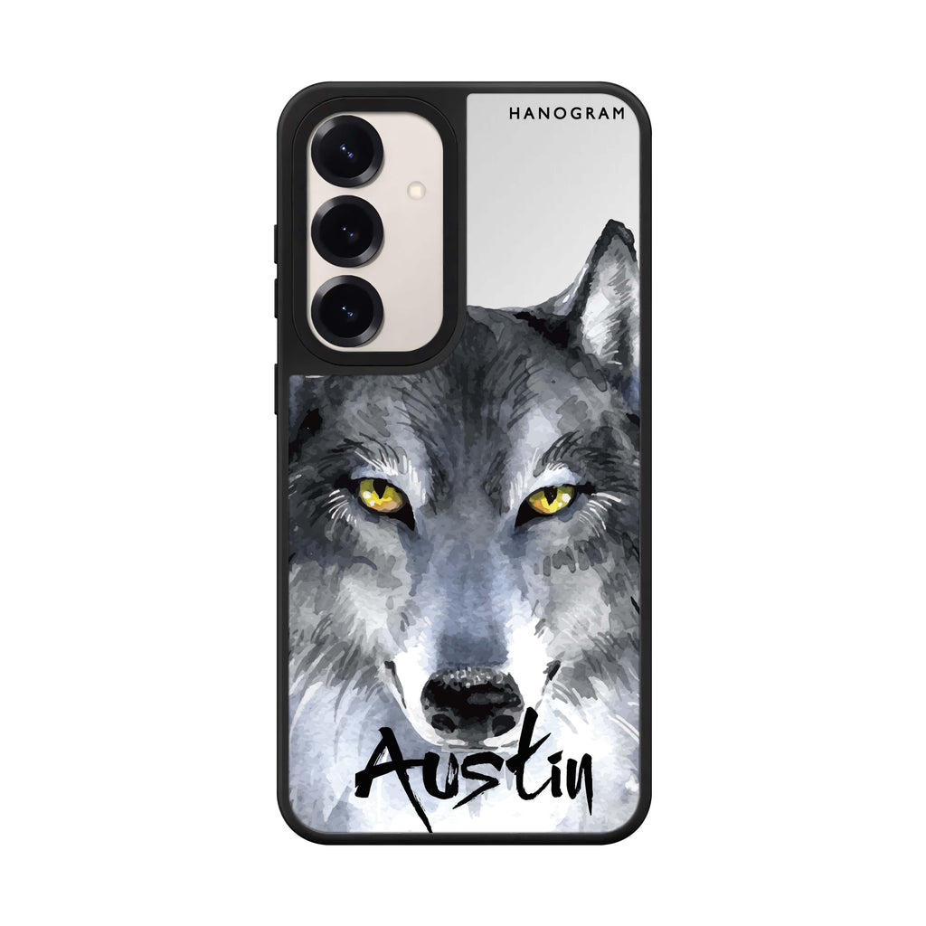 Snow Wolf 鏡面手機殼