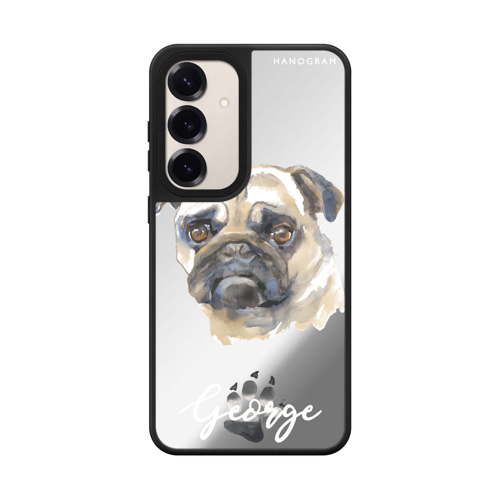 Pug 鏡面手機殼