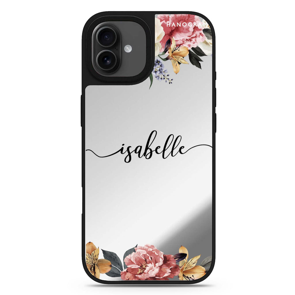 Art of Classic Floral iPhone 17 花卉鏡面手機殼 主圖設計