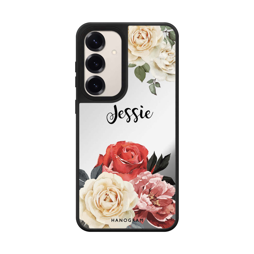 Vintage Floral 鏡面手機殼