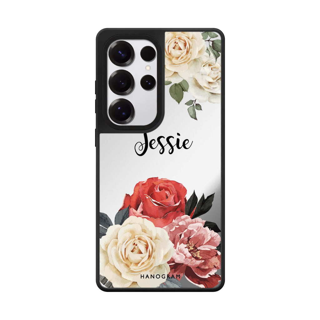 Vintage Floral 鏡面手機殼