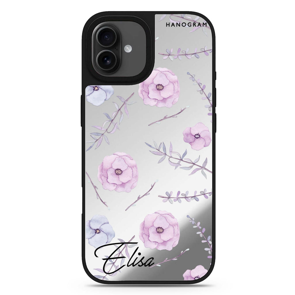 Vibrant Floral iPhone 17 花卉鏡面手機殼 主圖設計