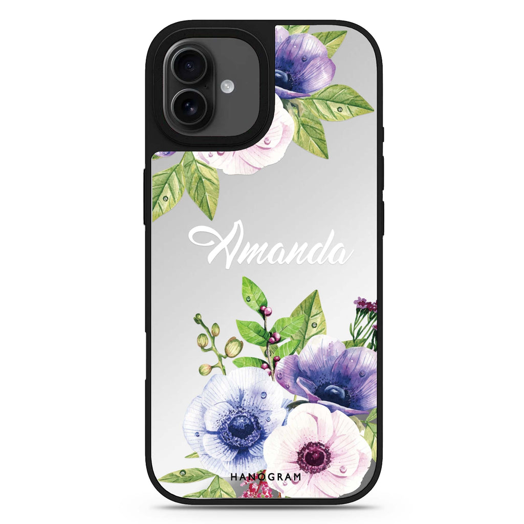 Blooming Flowers iPhone 17 花卉鏡面手機殼 主圖設計