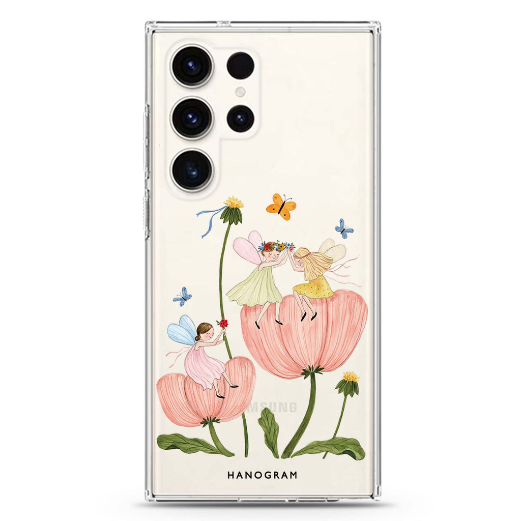 Petal Pixie Picnic Samsung Galaxy 水晶透明保護殼