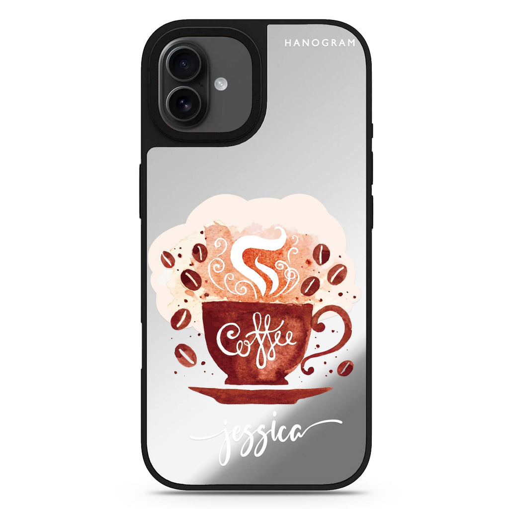 Fragrant coffee iPhone 17 生活風格鏡面手機殼 主圖設計