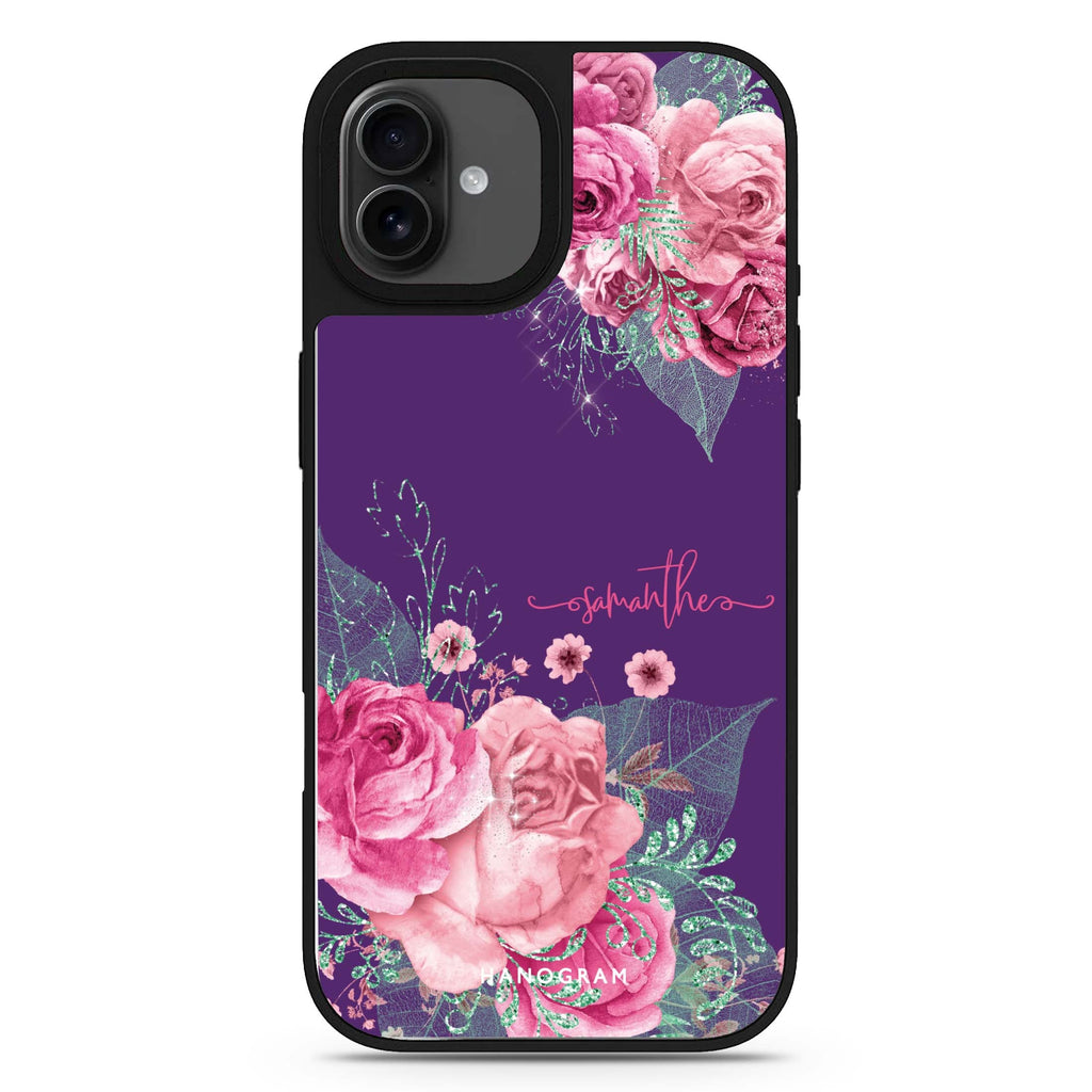 WildRose iPhone 17 花卉鏡面手機殼 主圖設計