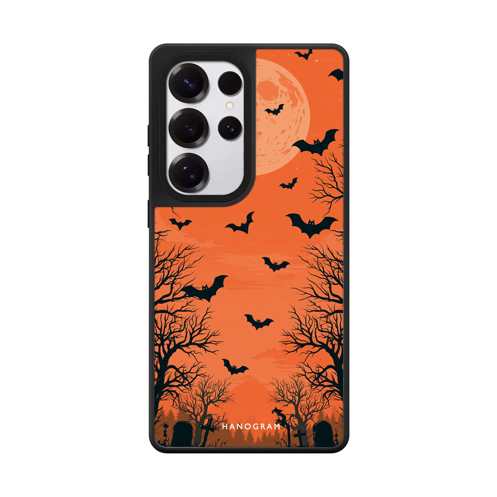 Amber Moon Cemetery Samsung Galaxy 鏡面手機殼