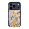 Pastel Garden iPhone 17 Pro Max MagSafe 水晶透明保護殼 花卉圖案設計 圖1