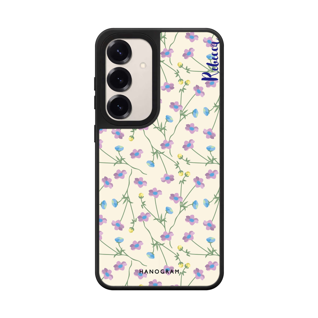 Girly floral 鏡面手機殼
