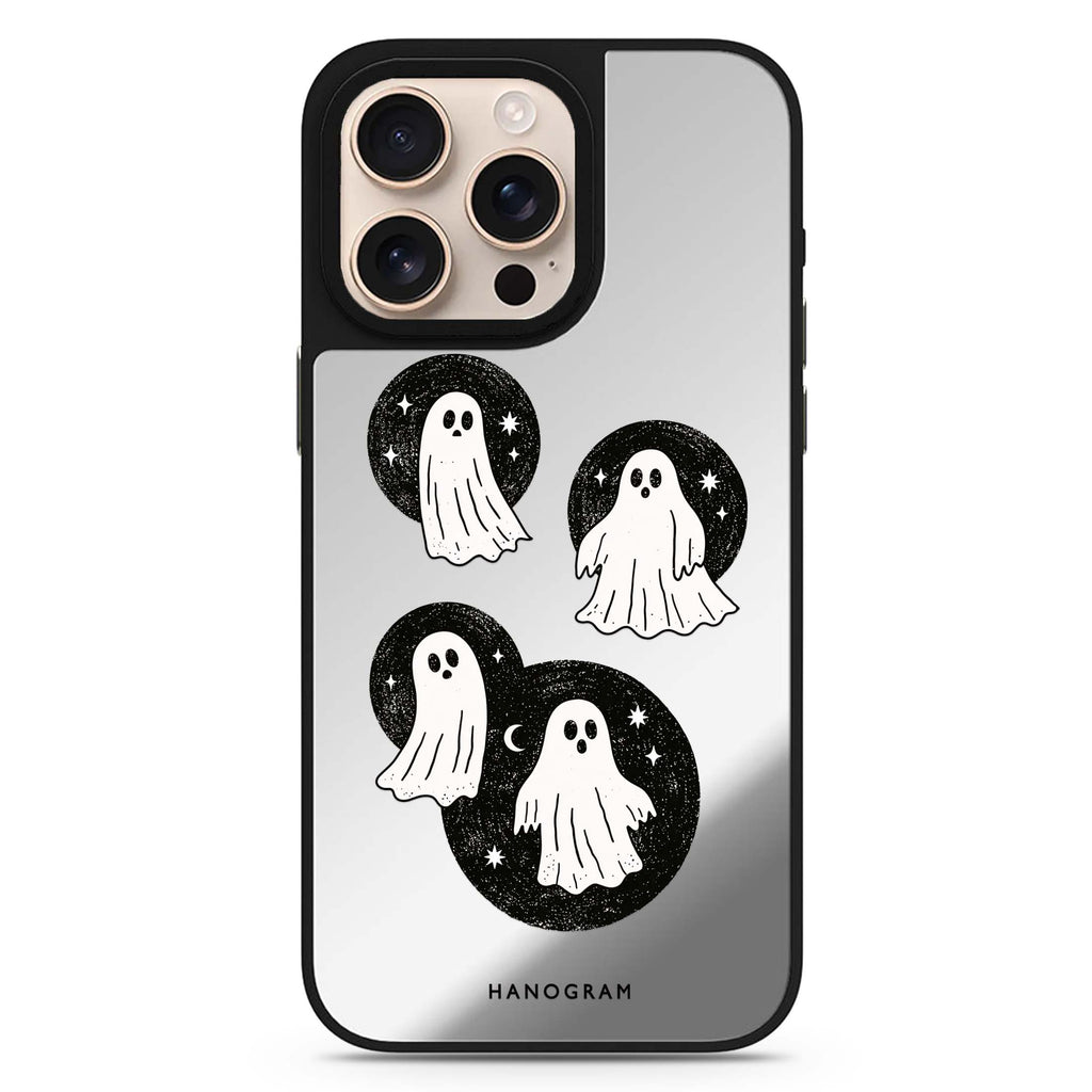 Ghost Moon Quartet Magsafe 兼容鏡面手機殼