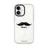 Moustache iPhone 17 水晶透明保護殼正面展示