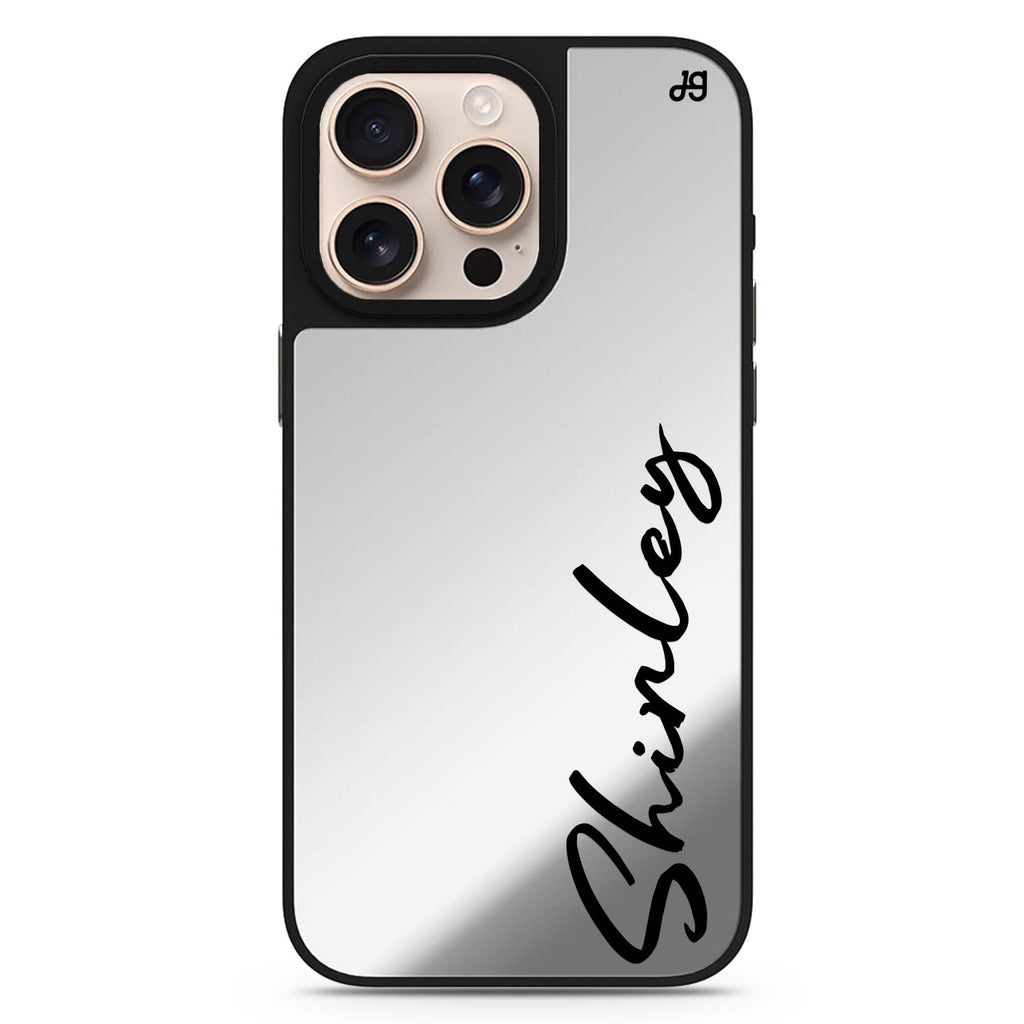 Signature Name Magsafe 兼容鏡面手機殼