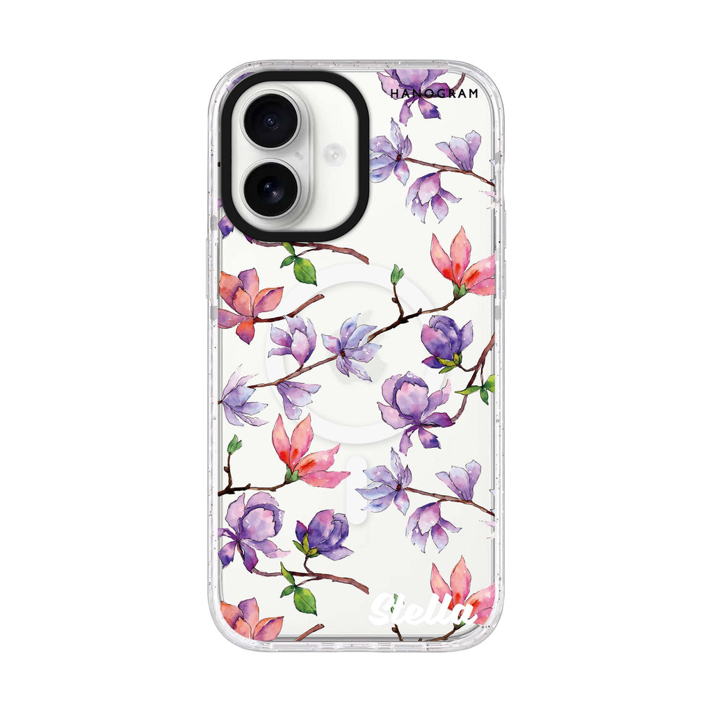 Colour In Spring iPhone 17 水晶透明保護殼正面展示