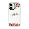 Art of Classic Floral iPhone 17 水晶透明保護殼正面展示