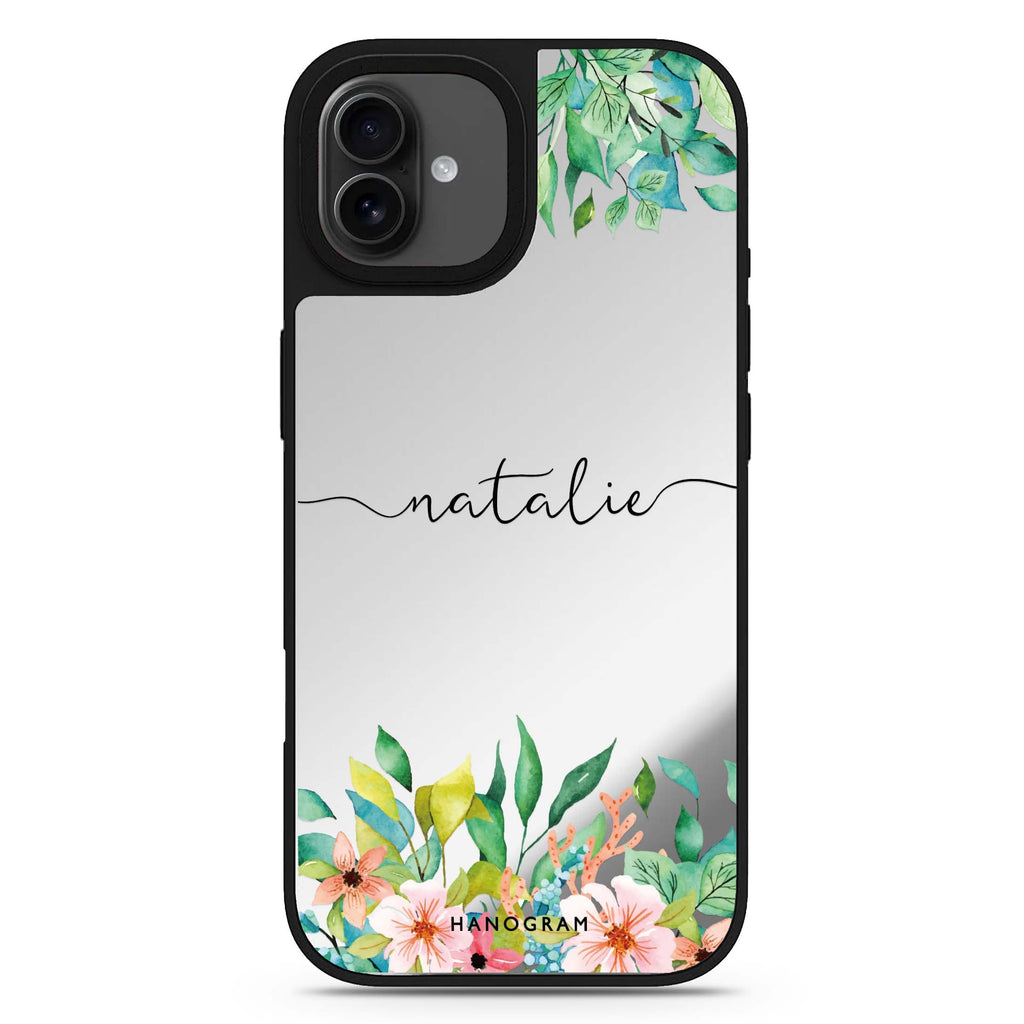 Floral Imagination iPhone 17 花卉鏡面手機殼 主圖設計