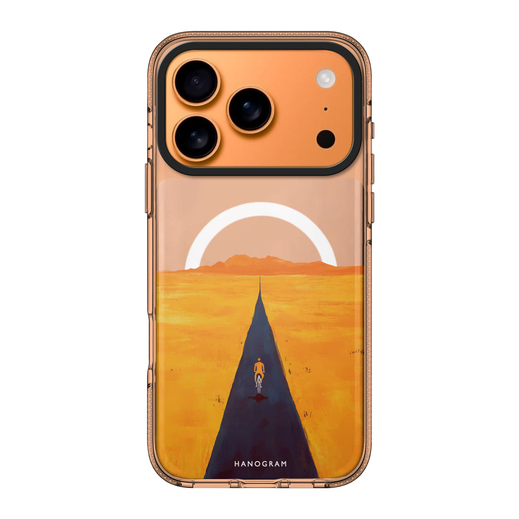 Ride Alone iPhone 17 Pro Max MagSafe 水晶透明保護殼 文字設計設計 圖1