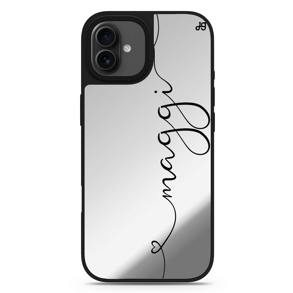 Loving Heart I iPhone 17 愛心鏡面手機殼 主圖設計