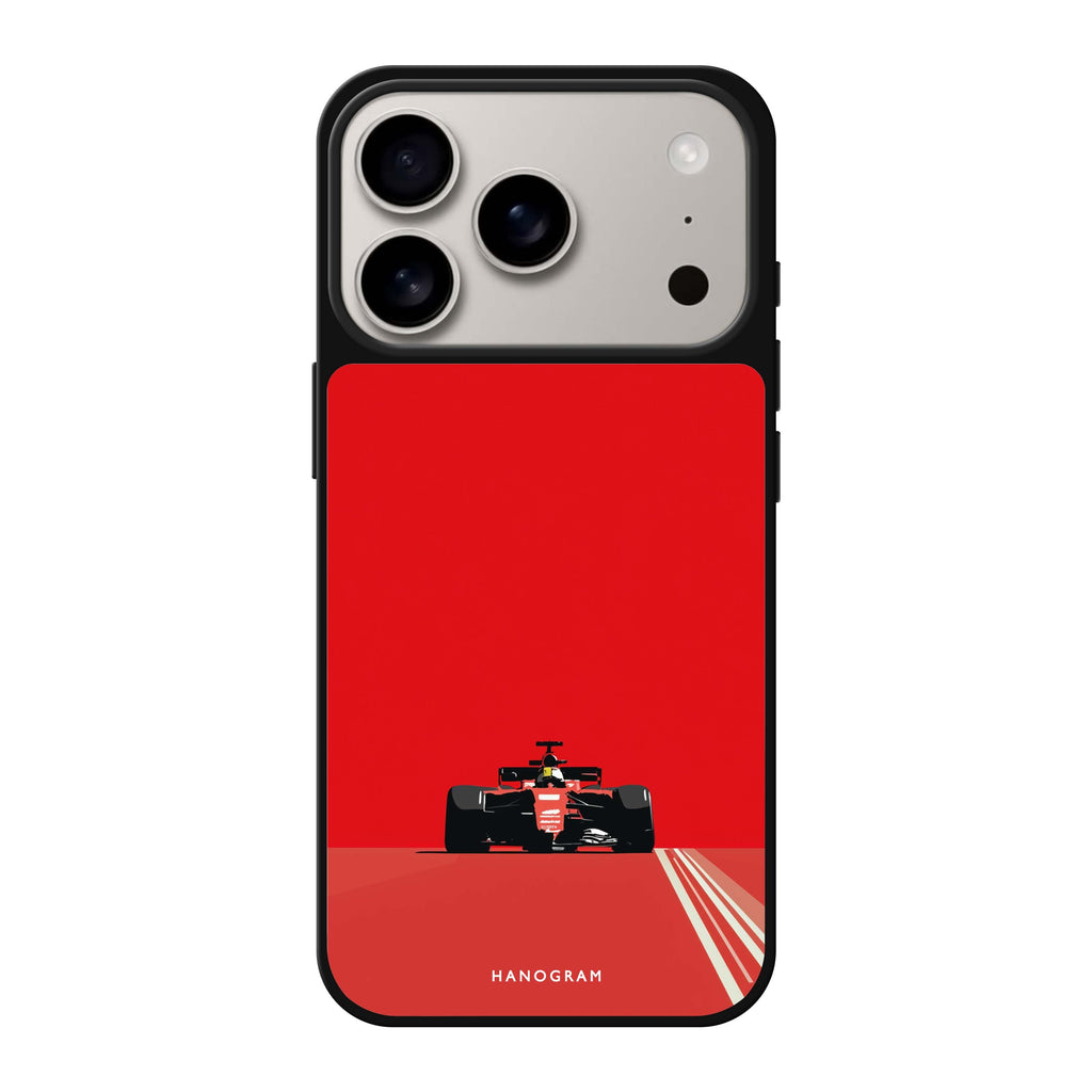 Red Racer 紅色圖案 iPhone 17 Pro Max 鏡面手機殼主圖