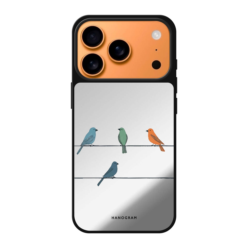Three Little Hues 圖案 iPhone 17 Pro Max 鏡面手機殼主圖
