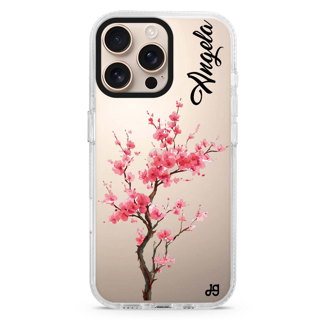 Pink Sakura 水晶透明保護殼