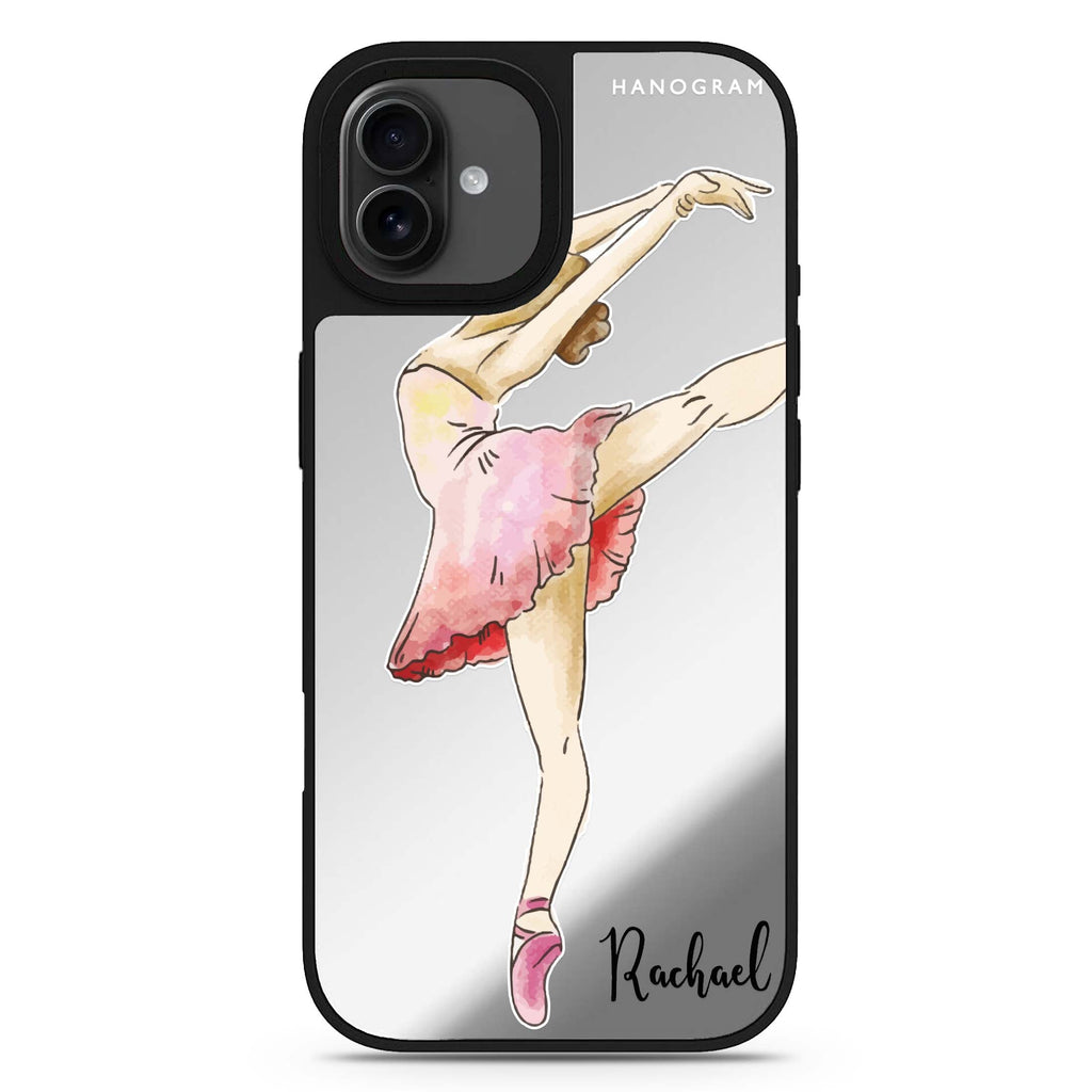 Ballet Girl iPhone 17 鏡面手機殼 主圖設計