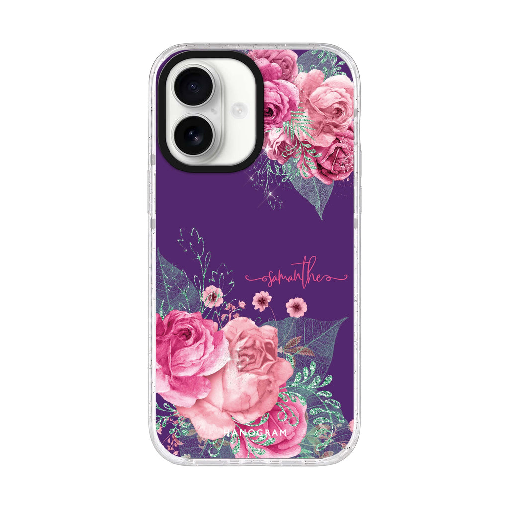 WildRose iPhone 17 水晶透明保護殼正面展示