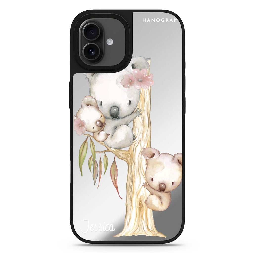 Koala iPhone 17 鏡面手機殼 主圖設計