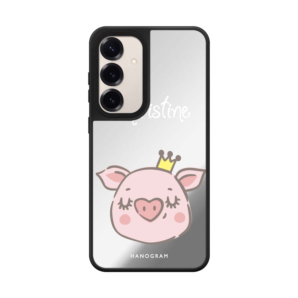 Piggy Queen 鏡面手機殼