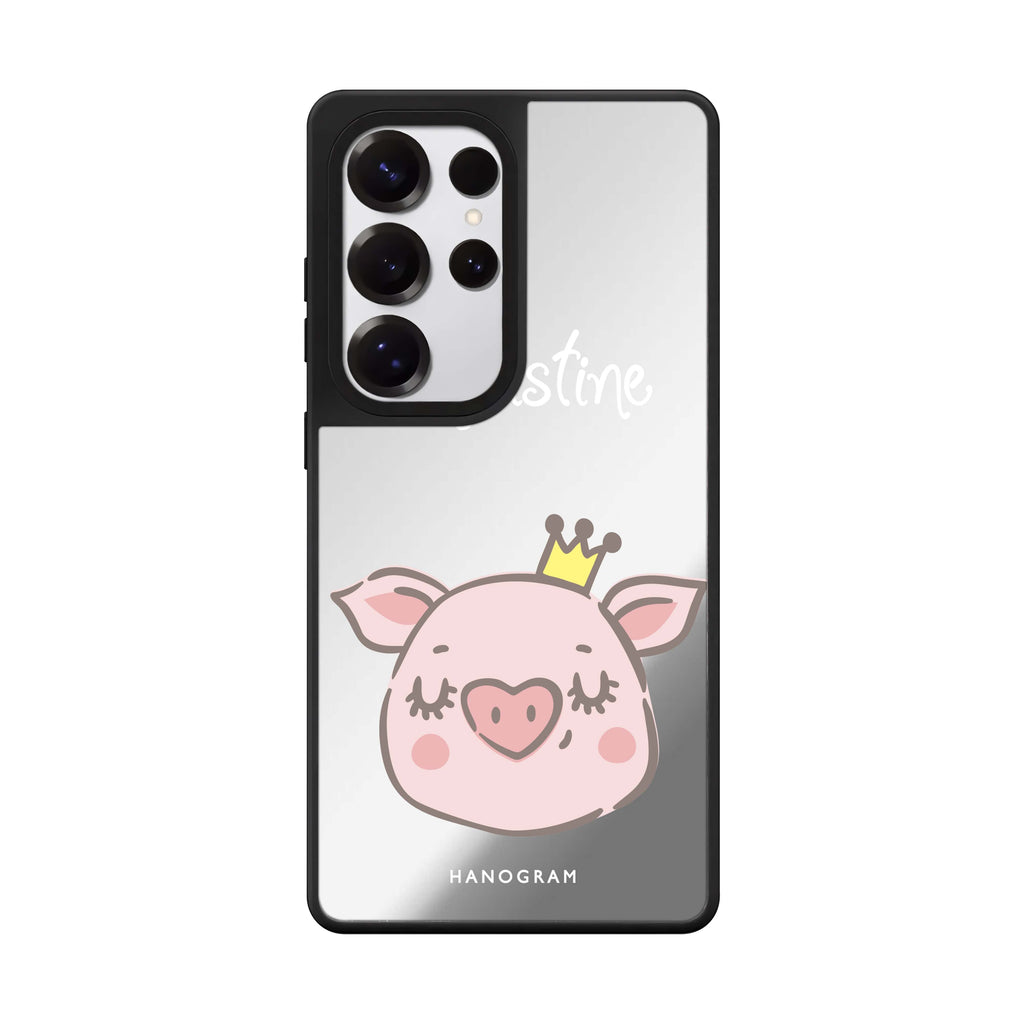 Piggy Queen 鏡面手機殼