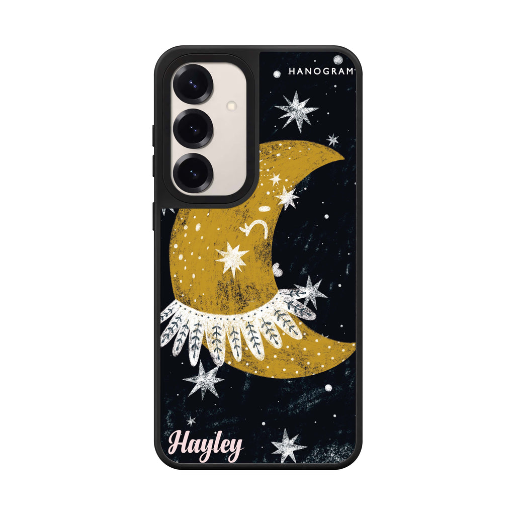 Cute Half Moon 鏡面手機殼