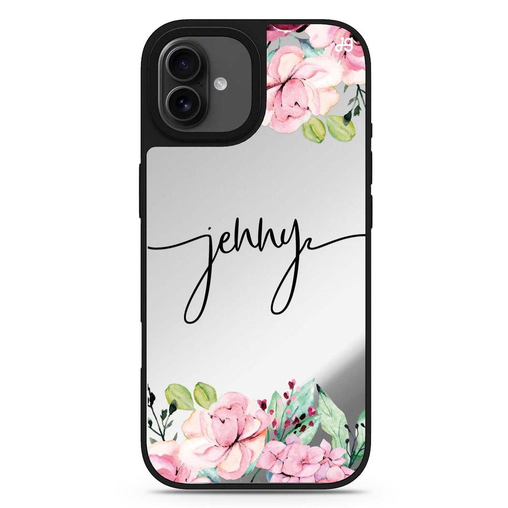 Floral Dream I iPhone 17 花卉鏡面手機殼 主圖設計