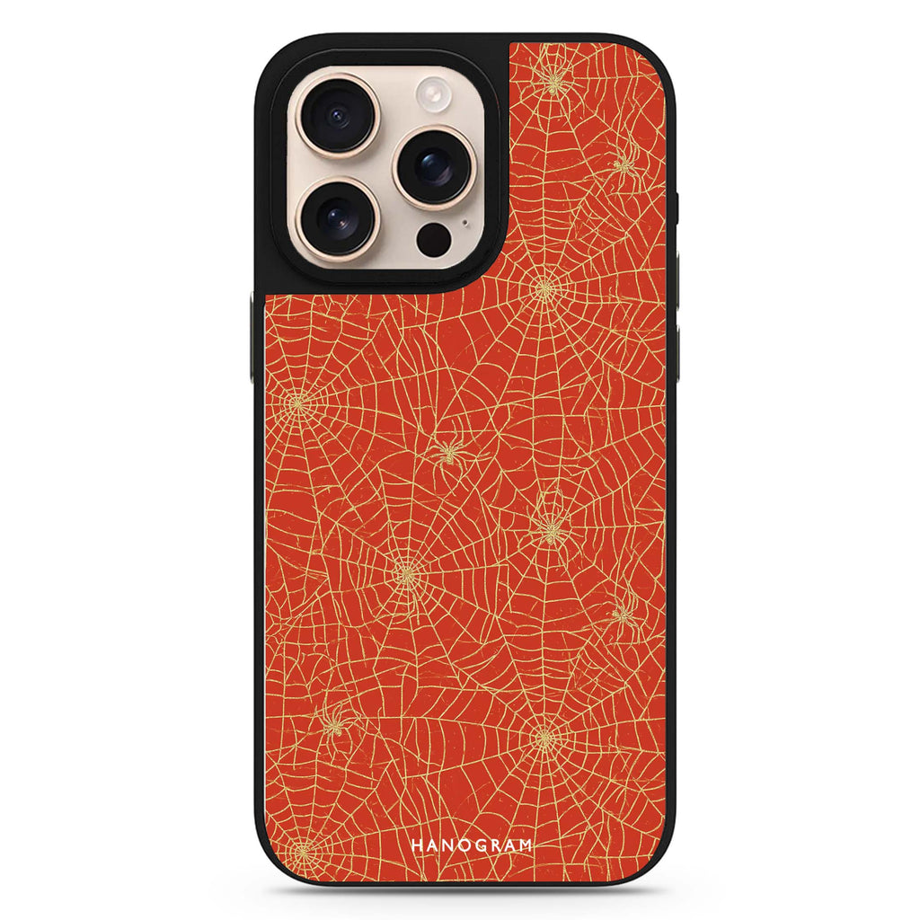 Gilded Spider Silk Magsafe 兼容鏡面手機殼