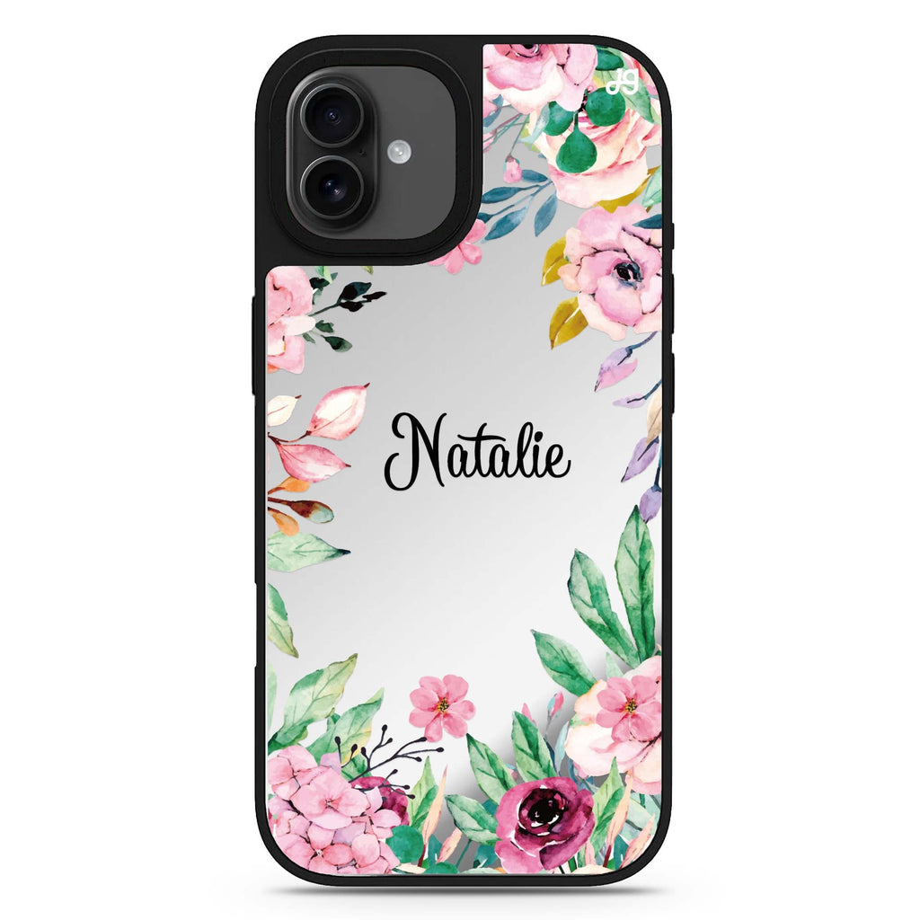 Floral Dream II iPhone 17 花卉鏡面手機殼 主圖設計