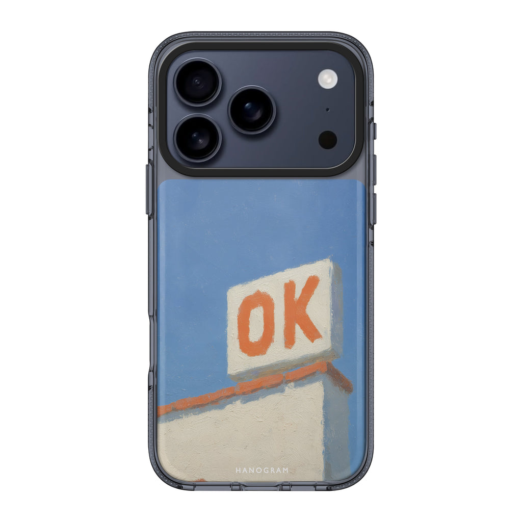 Sky Says OK iPhone 17 Pro Max MagSafe 水晶透明保護殼 自然風格設計 圖1