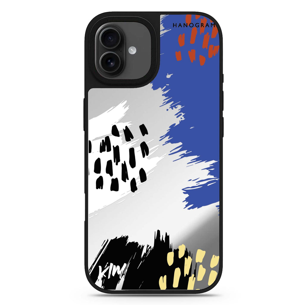 Trendy Abstract I iPhone 17 抽象藝術鏡面手機殼 主圖設計