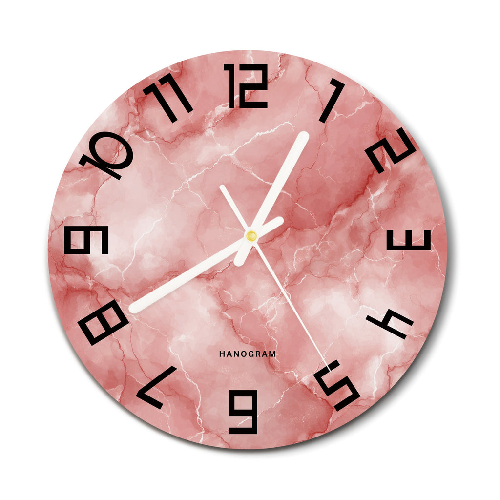 Rose Quartz Marble 掛鐘