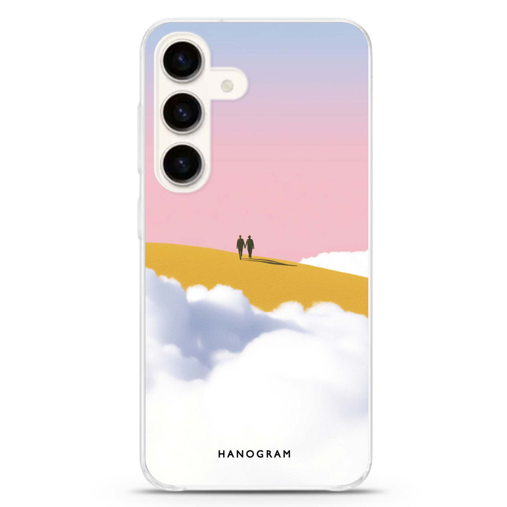 Dream Walk Samsung Galaxy S26/S25/S24 水晶透明保護殼正面展示