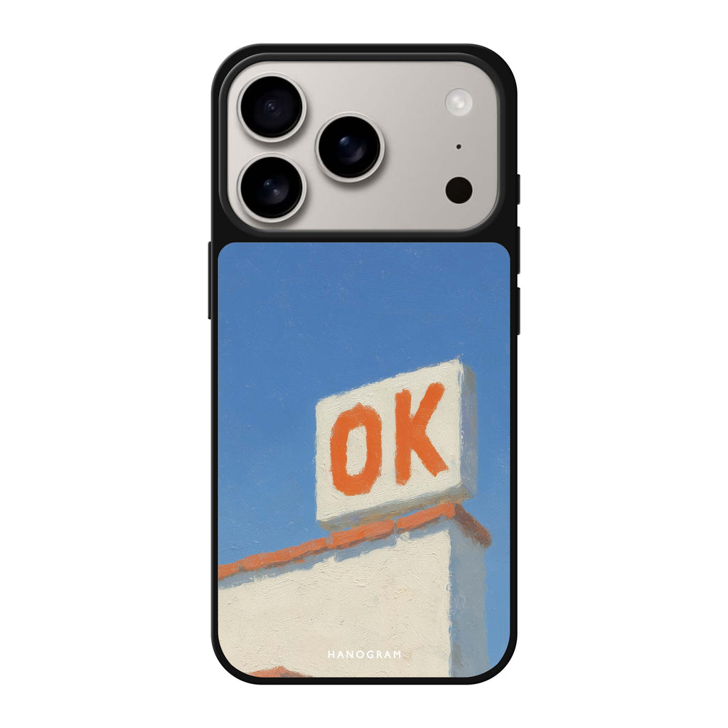 Sky Says OK 自然風 iPhone 17 Pro Max 鏡面手機殼主圖