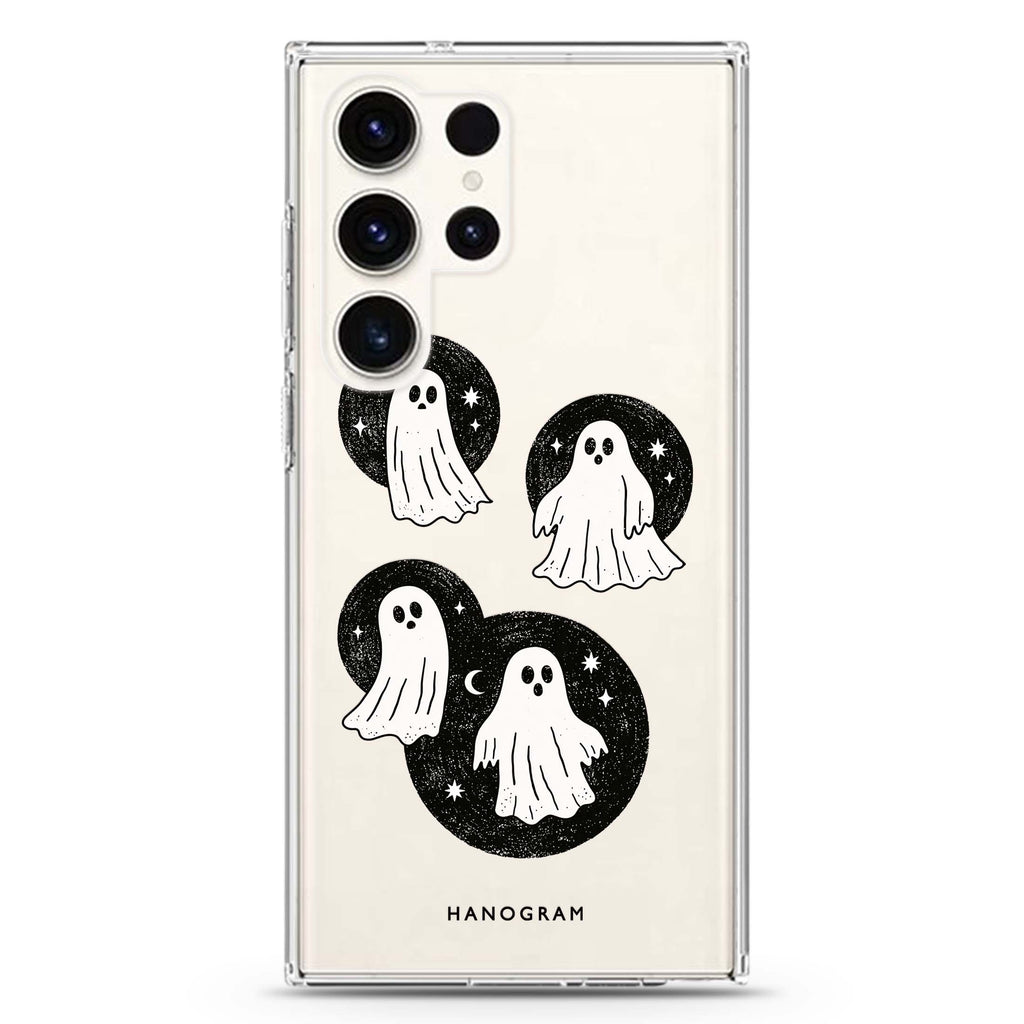 Ghost Moon Quartet Samsung Galaxy 水晶透明保護殼