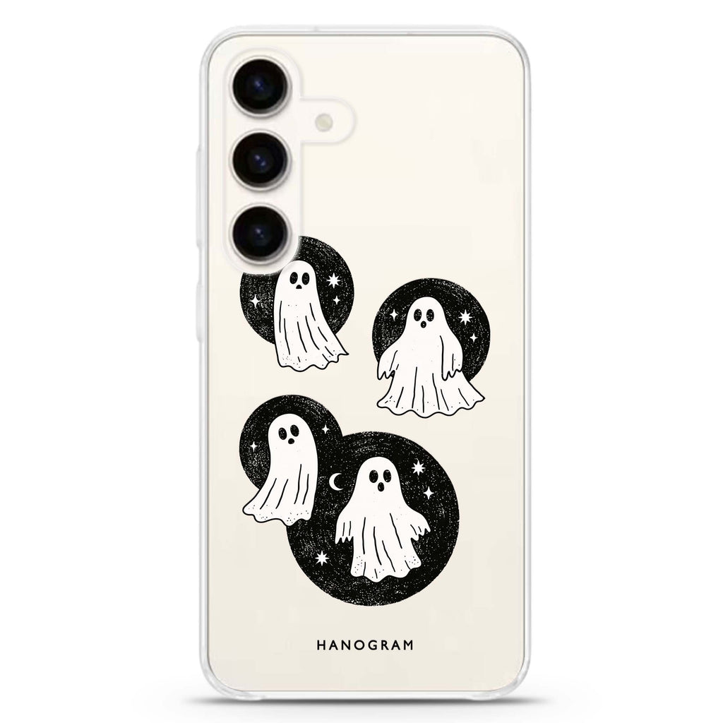 Ghost Moon Quartet Samsung Galaxy 水晶透明保護殼