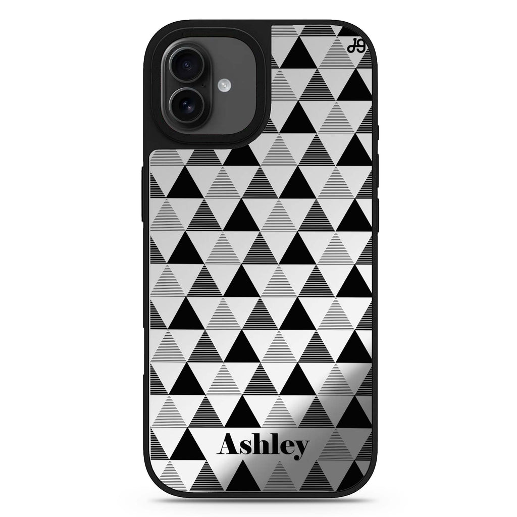 Triangles Seamless iPhone 17 夏日海灘鏡面手機殼 主圖設計