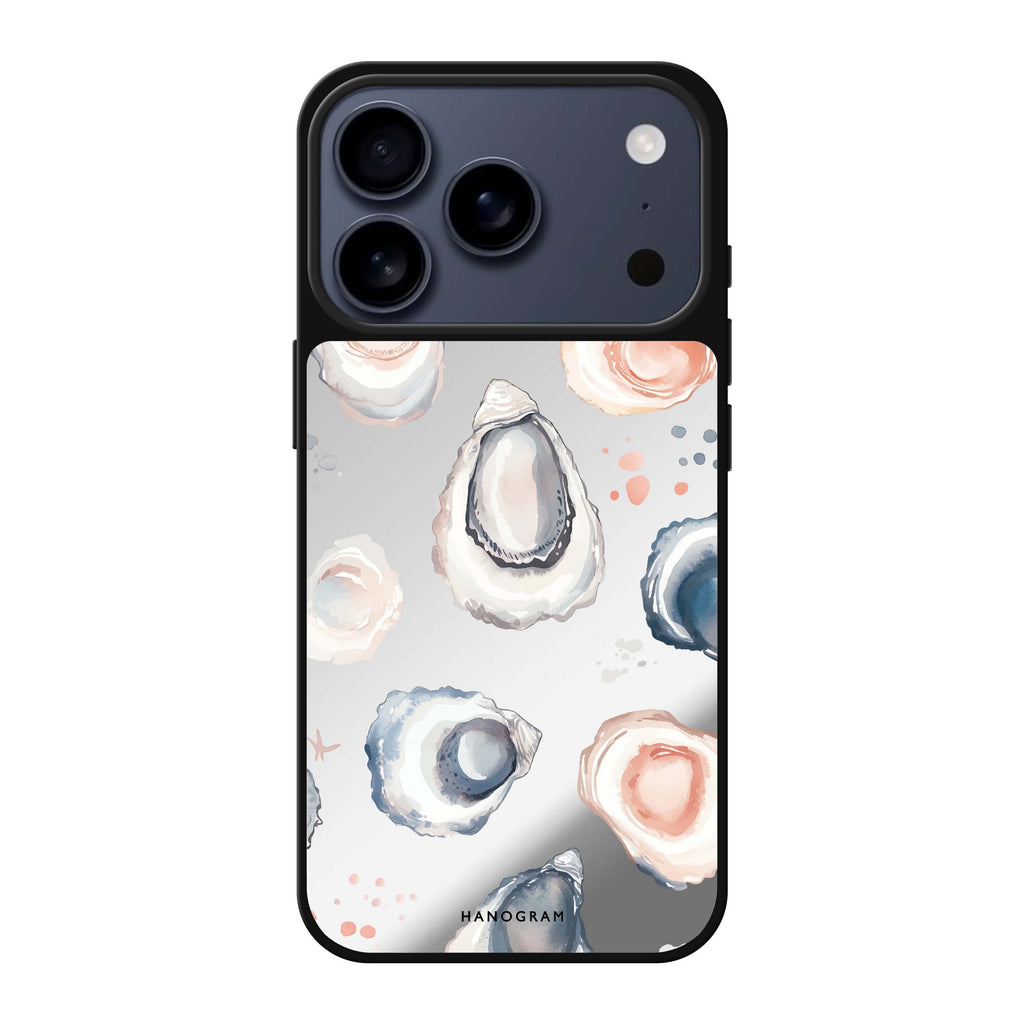 Oyster Whisper 美食 iPhone 17 Pro Max 鏡面手機殼主圖