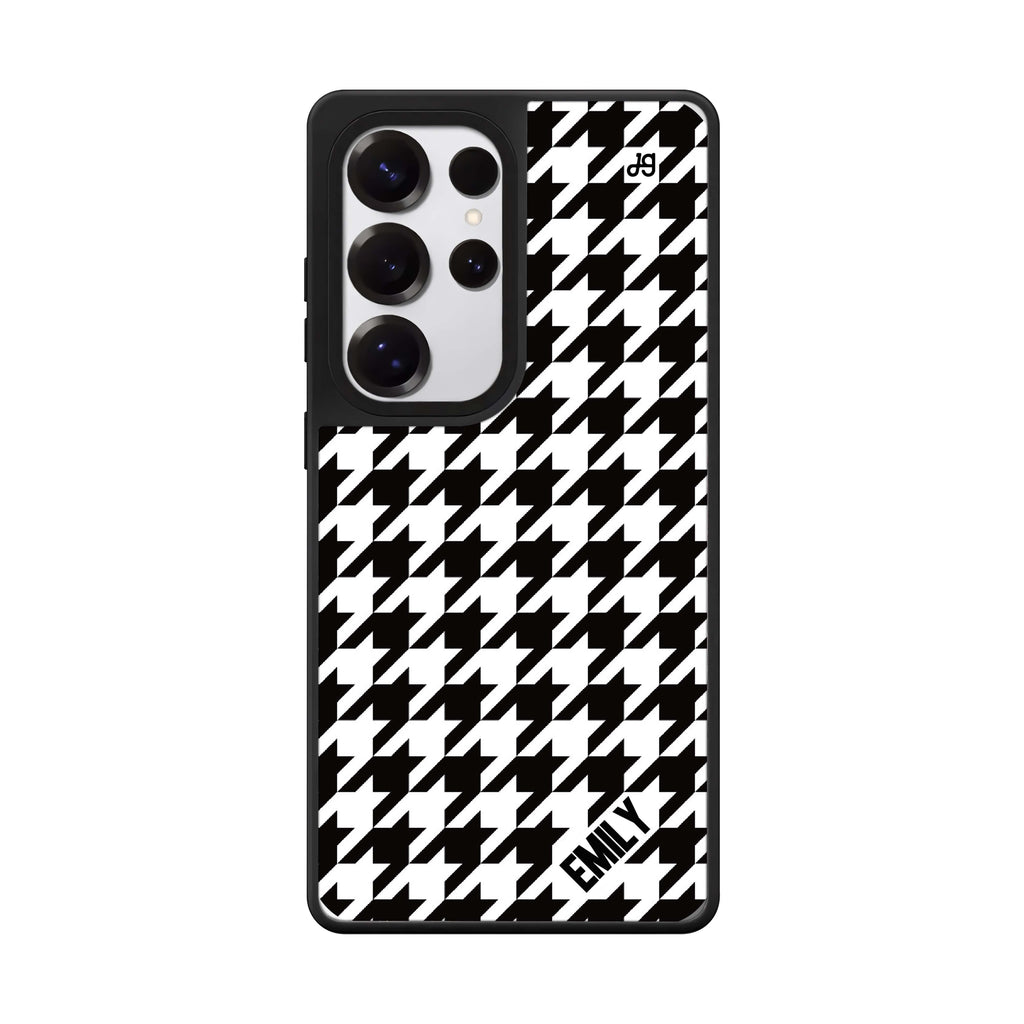 Houndstooth 鏡面手機殼