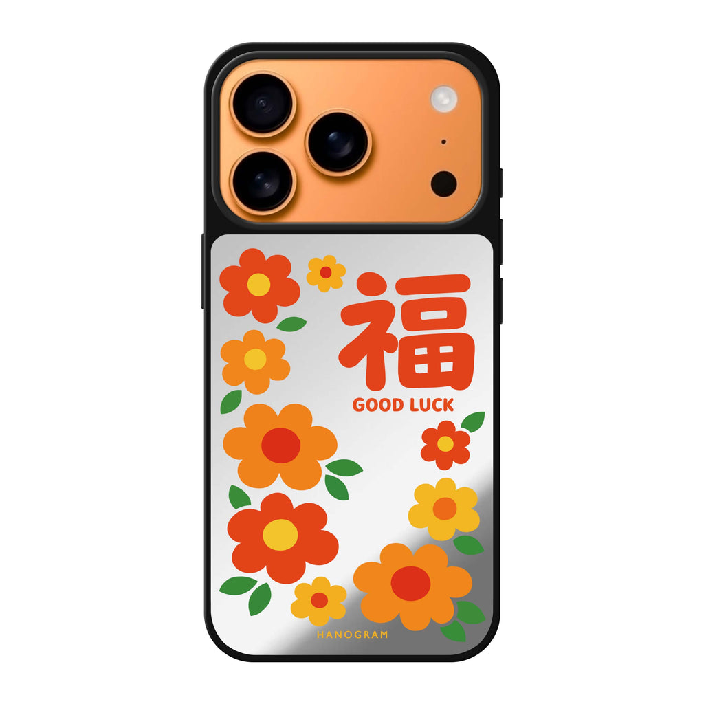 Blooming Good Luck 鏡面手機殼