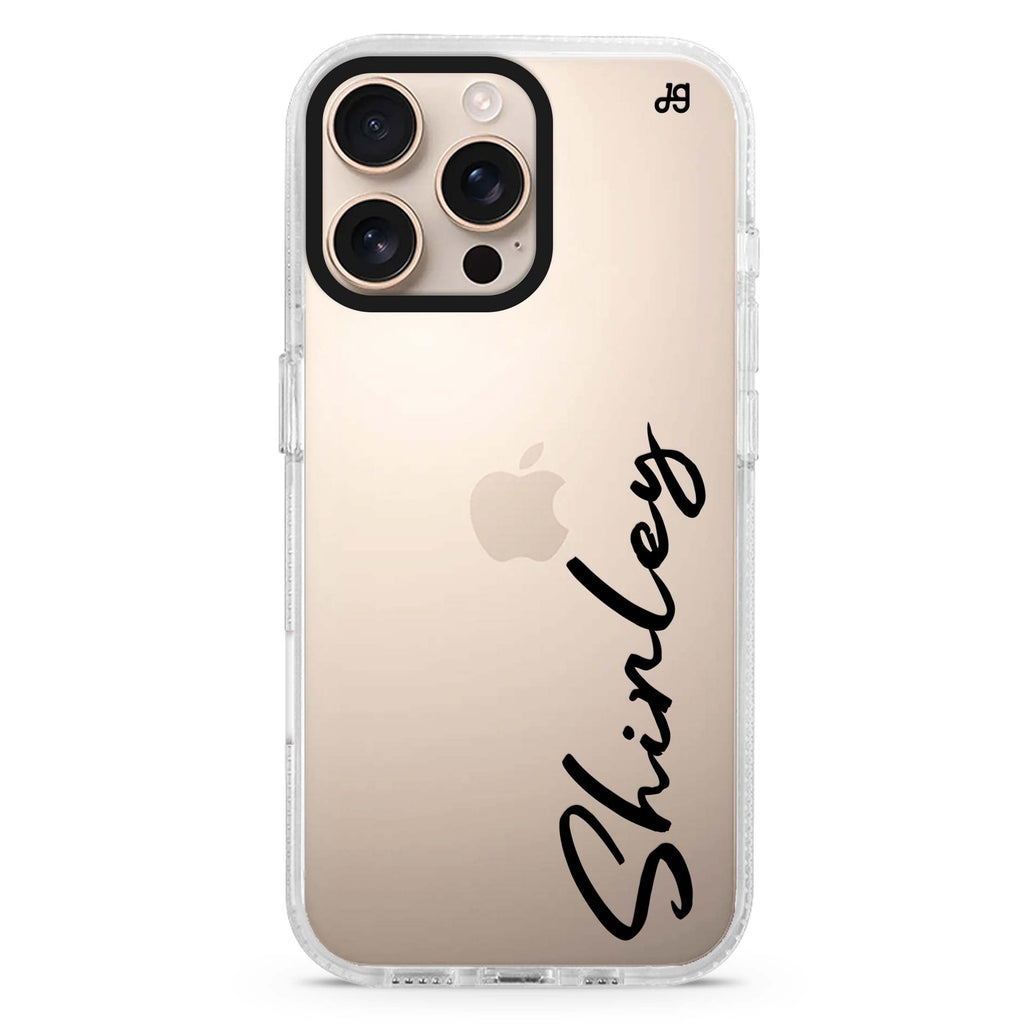 Signature Name 水晶透明保護殼