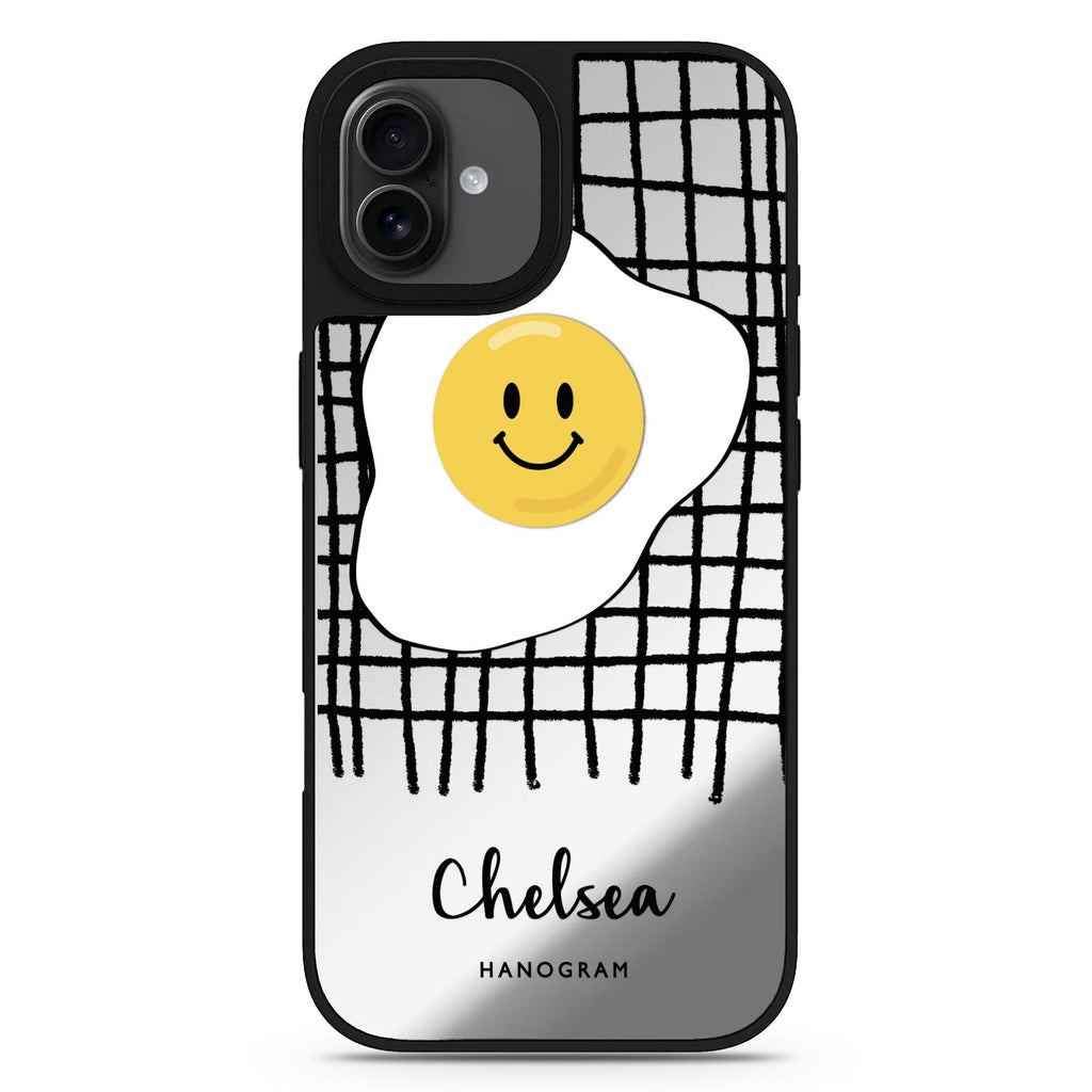 Funny Egg iPhone 17 生活風格鏡面手機殼 主圖設計